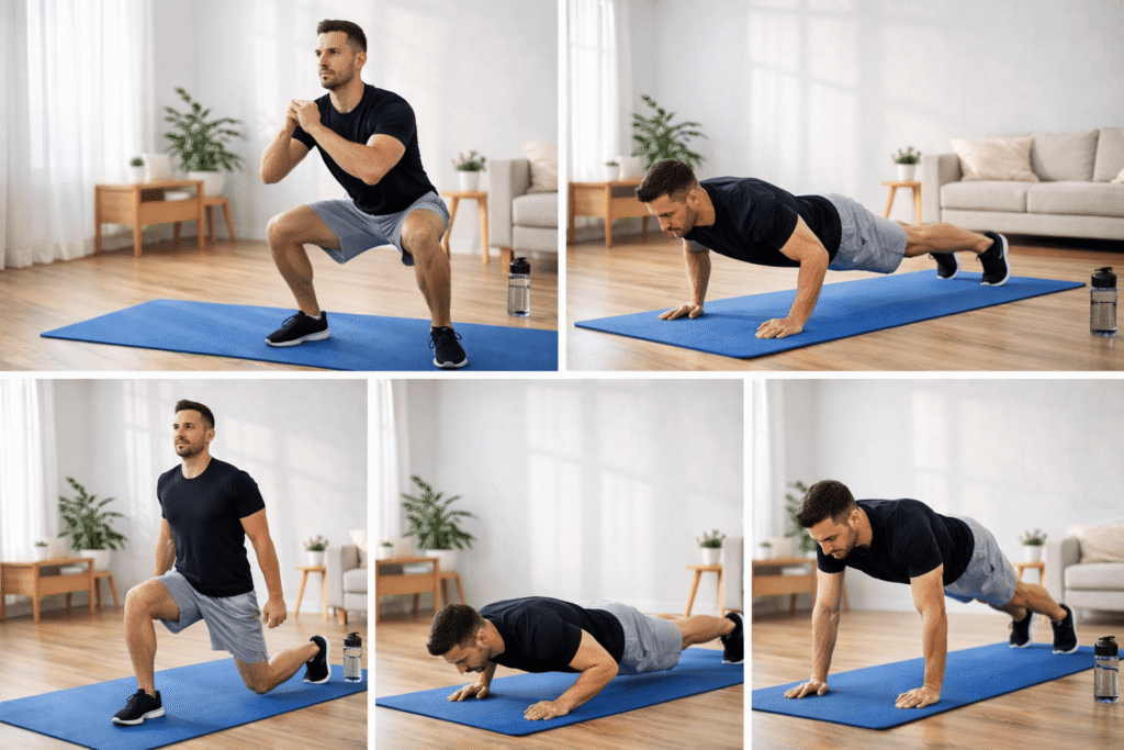 30 Minute Full Body Workout Routine at Home