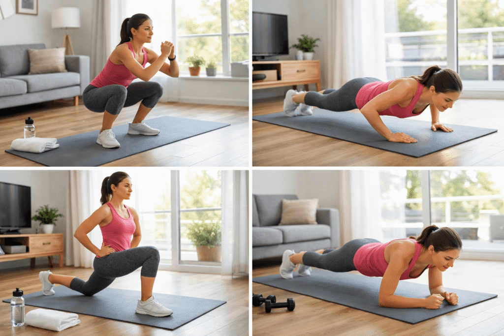 Best Home Workout Routine for Weight Loss Beginners
