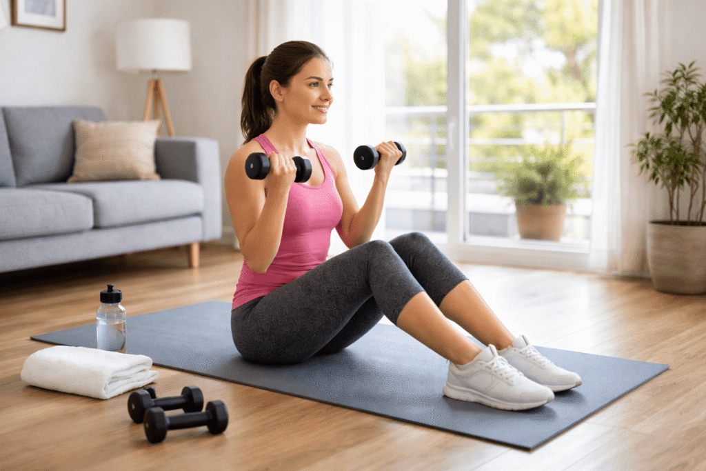 Best Home Workout Routine for Weight Loss Beginners