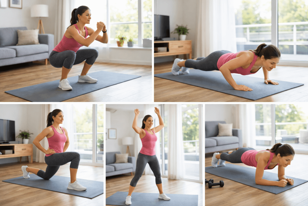 Best Home Workout Routine for Weight Loss Beginners
