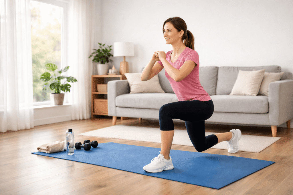Easy Home Workout Routine for Beginners Without Equipment