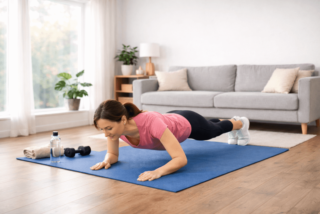 Easy Home Workout Routine for Beginners Without Equipment