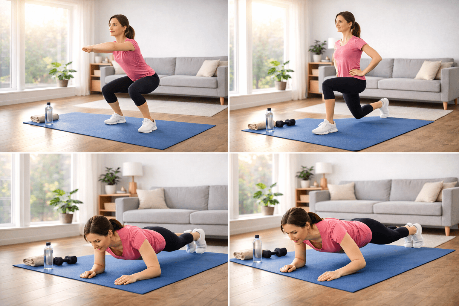 Easy Home Workout Routine for Beginners Without Equipment
