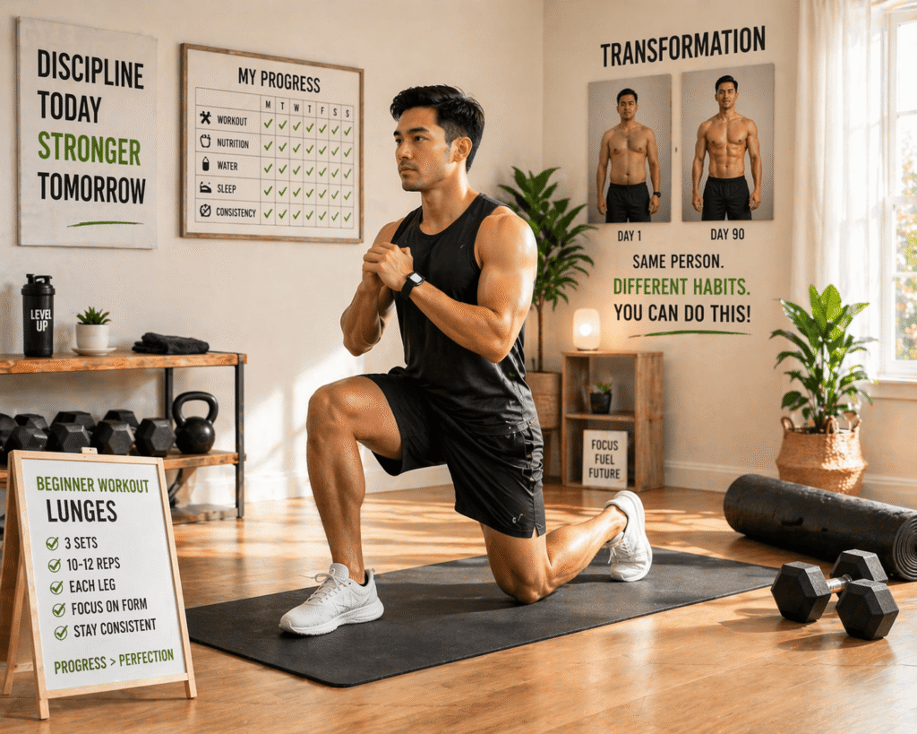 11 Beginner Workouts at Home for Fat Loss Naturally