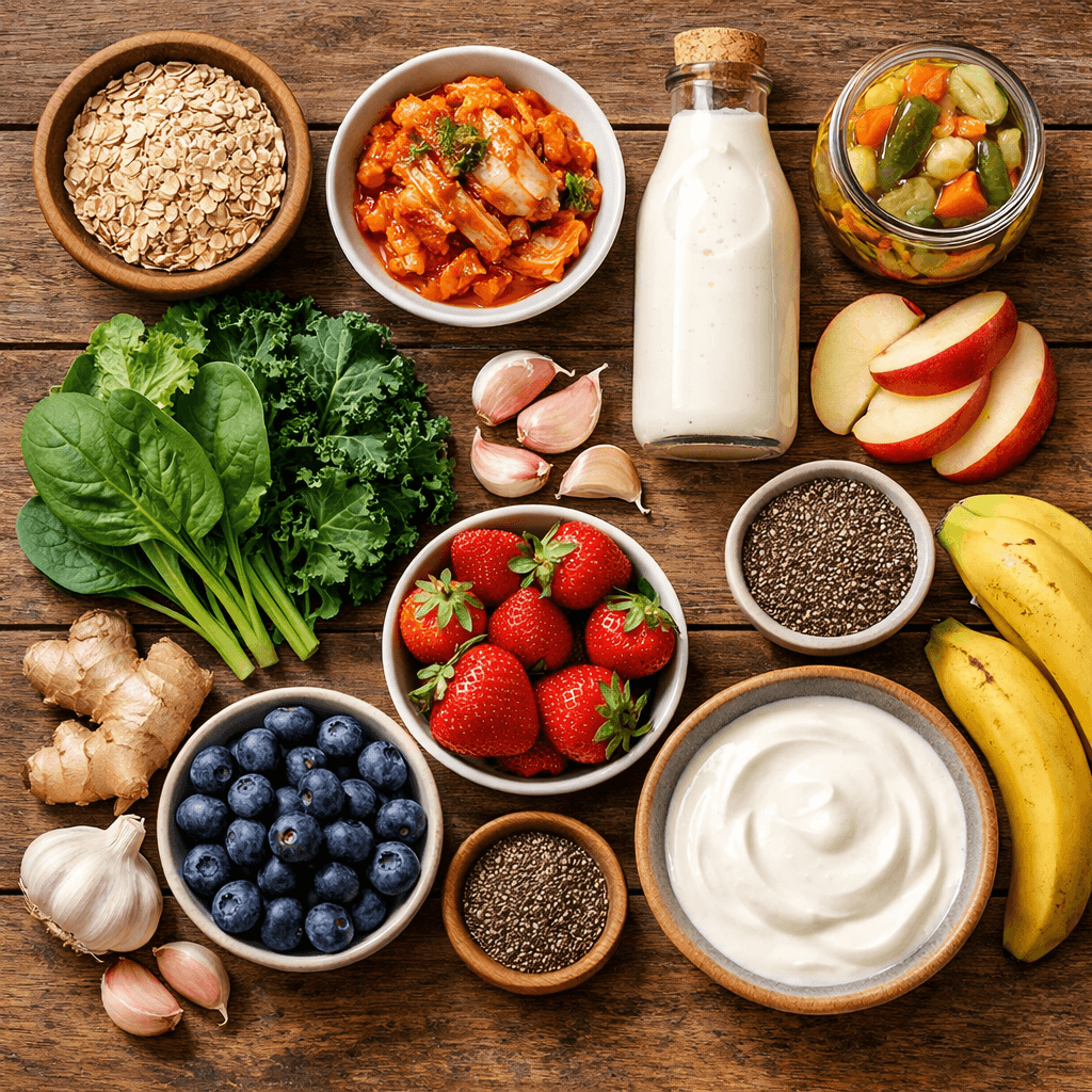 13 Gut Health Foods to Boost Immunity Naturally