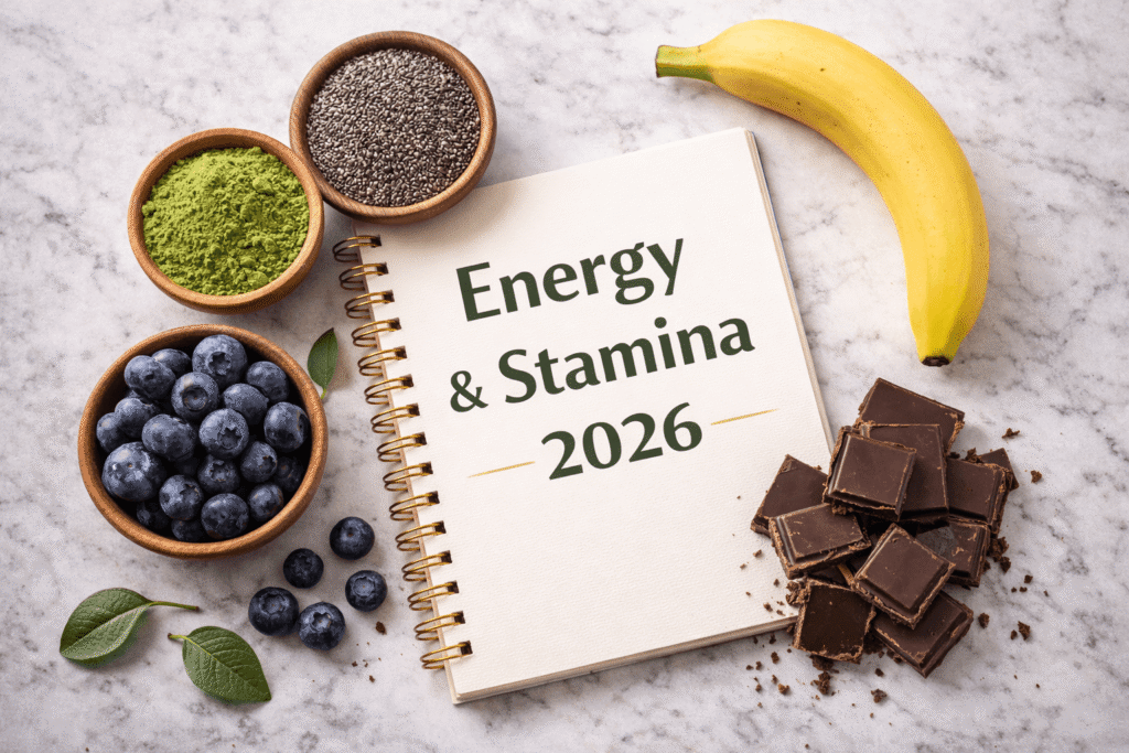 13 Superfoods for Energy and Stamina Daily 2026