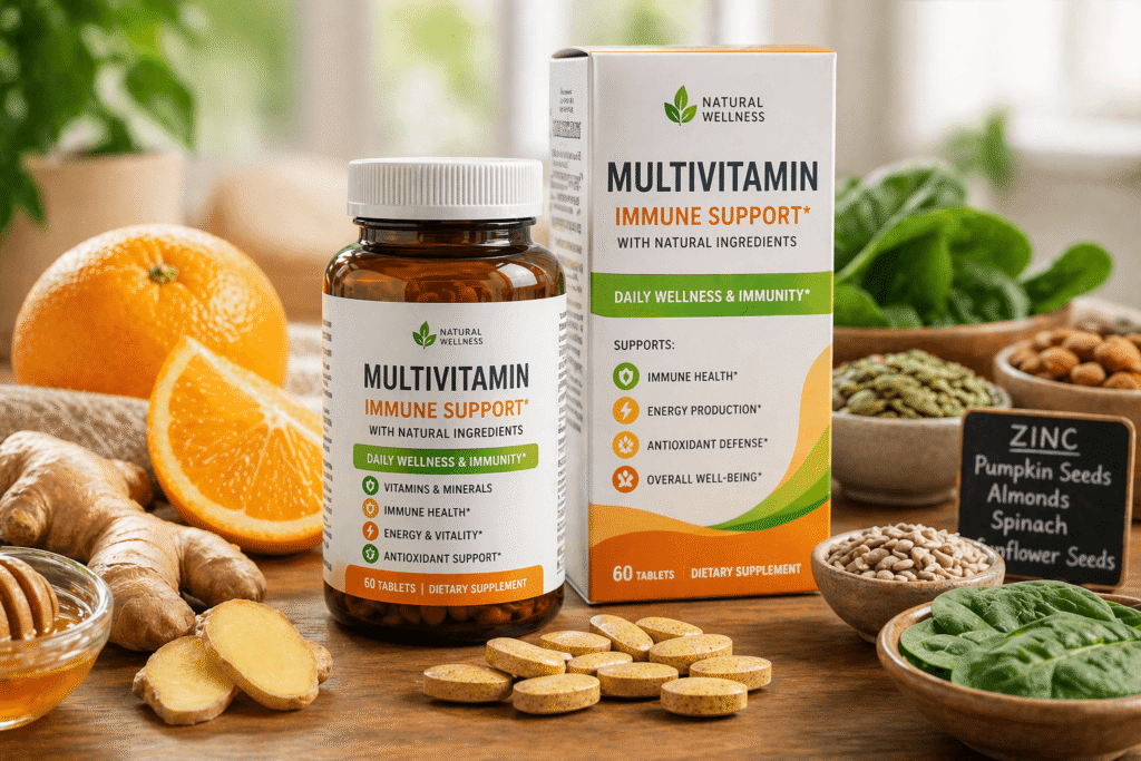 7 multivitamin tablets for daily healthy lifestyle routine