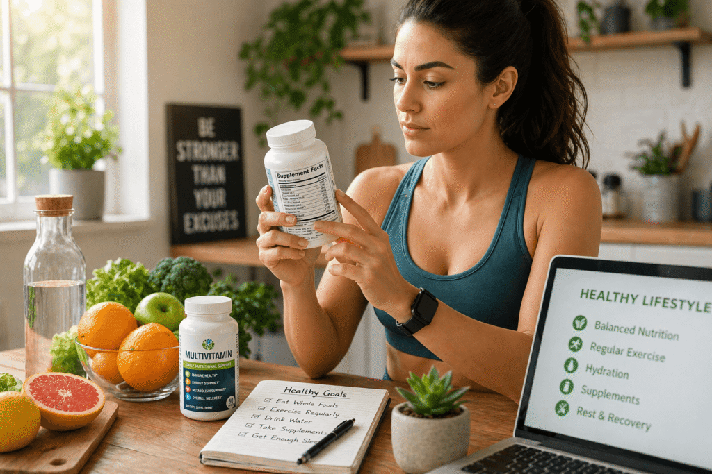 7 multivitamin tablets for daily healthy lifestyle routine