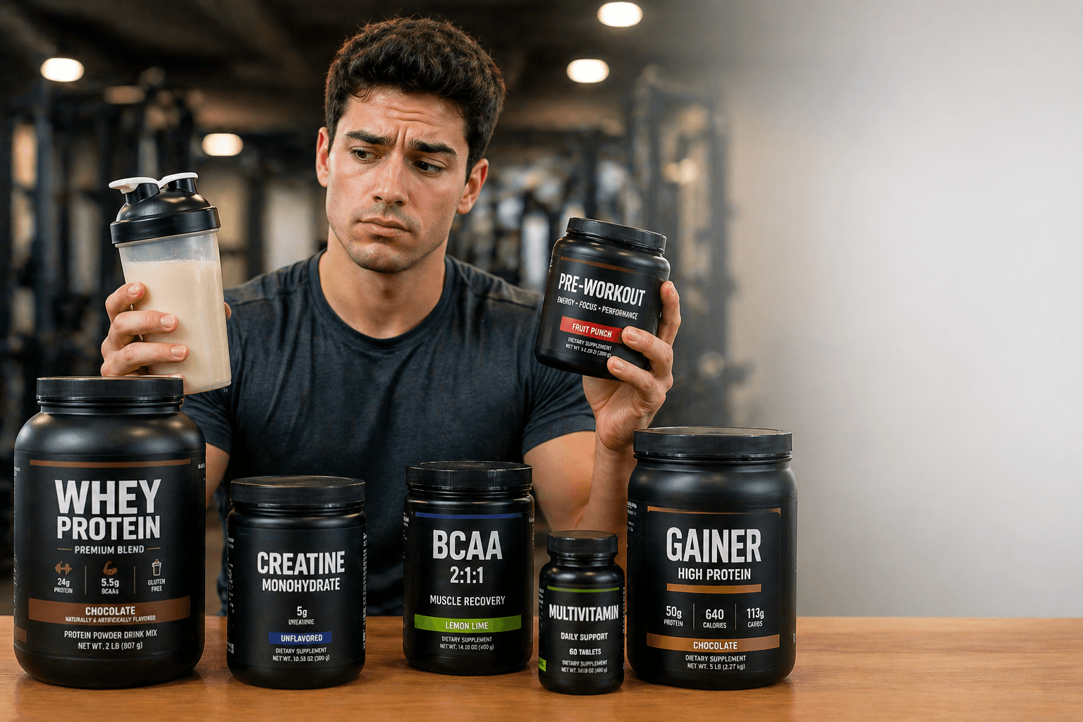Workout Supplements for Fitness Routine Beginners Best Pre Daily