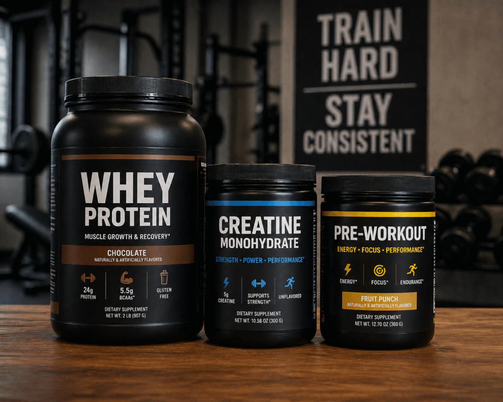 Workout Supplements for Fitness Routine Beginners Best Pre Daily