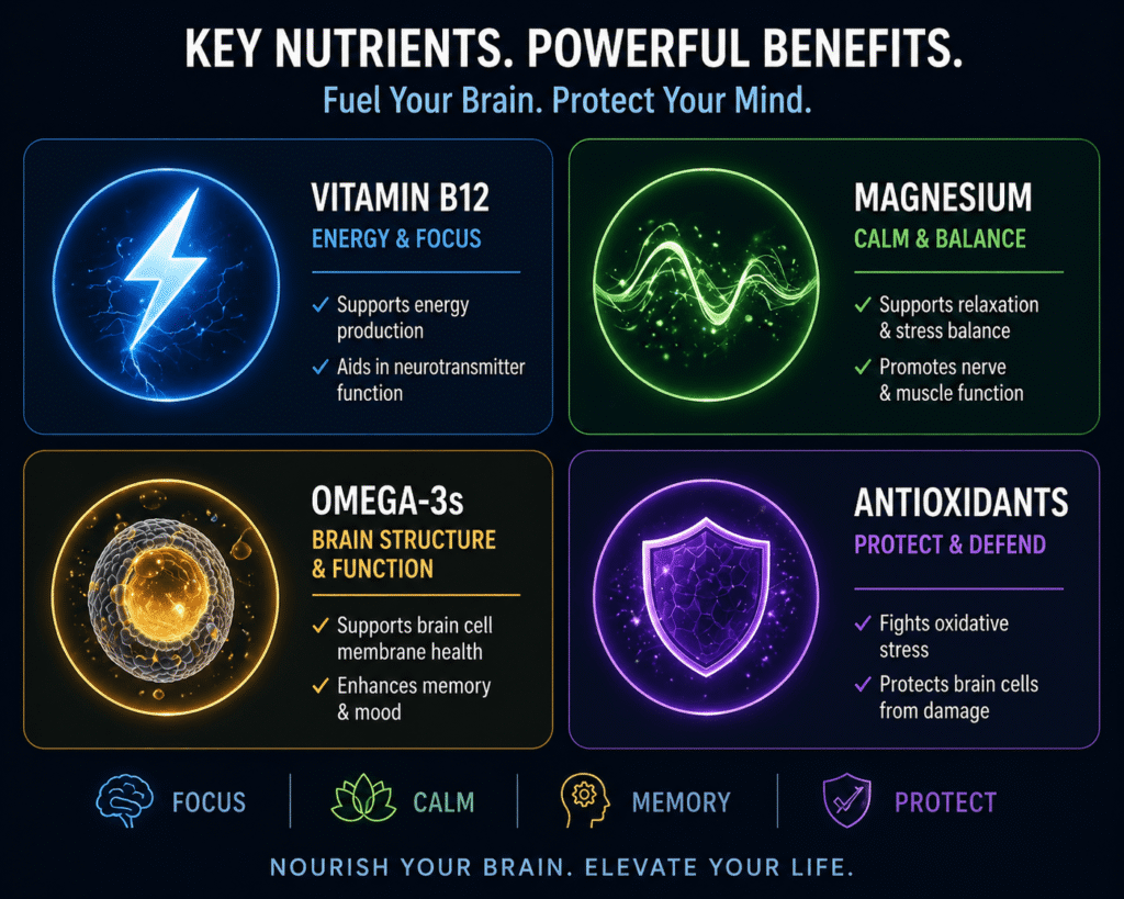 multivitamin supplements for improving brain function