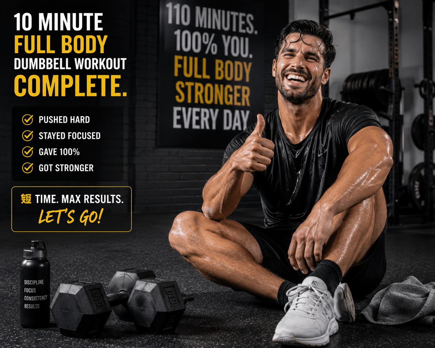 10 minute full body dumbbell workout
