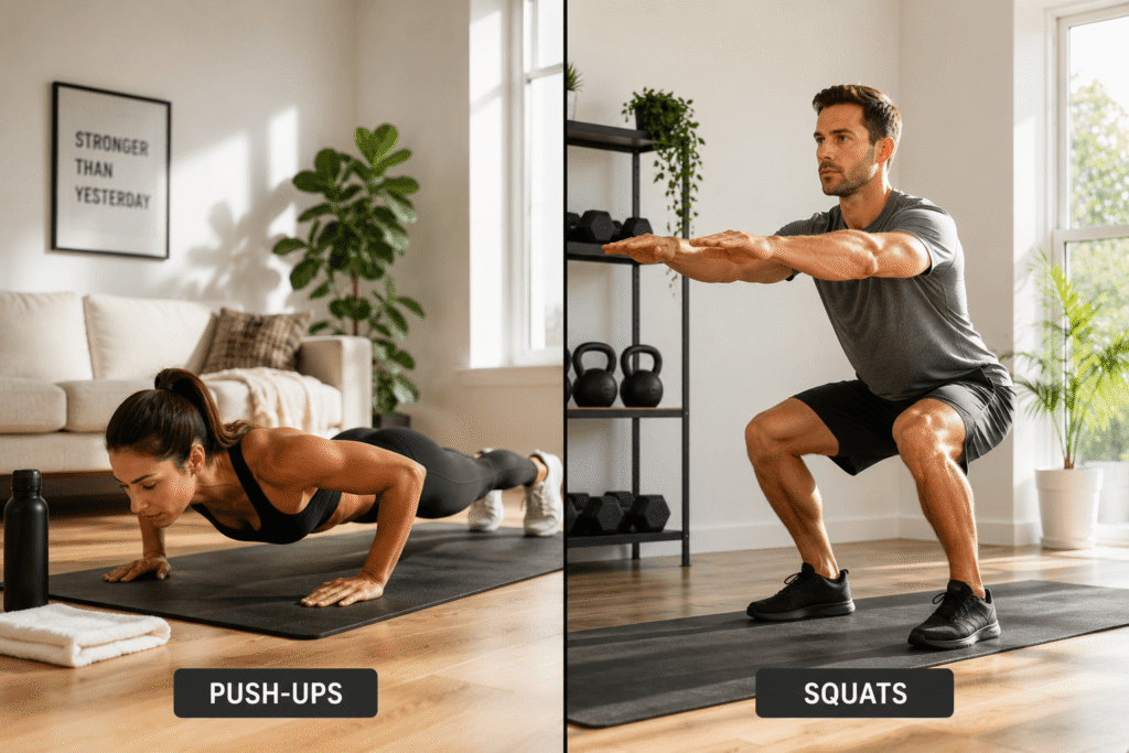 At Home Morning Workout Routine