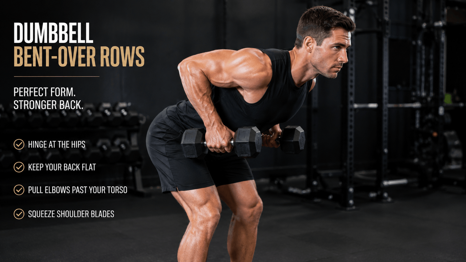 Back Exercises at Home With Dumbbells