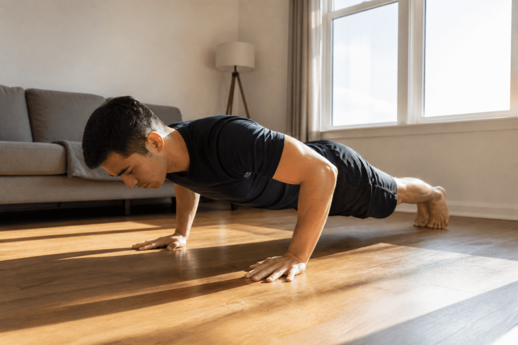 Fast Home Workout Routine for Beginners With No Equipment
