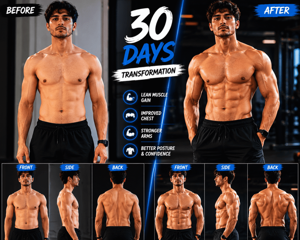 Muscle Building Workout Plan at Home