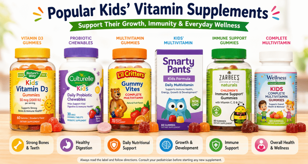 best vitamins for kids immune