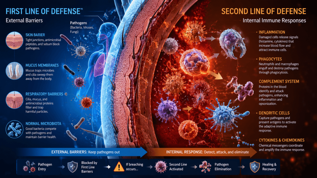 2nd Line of Defence in Immune System .