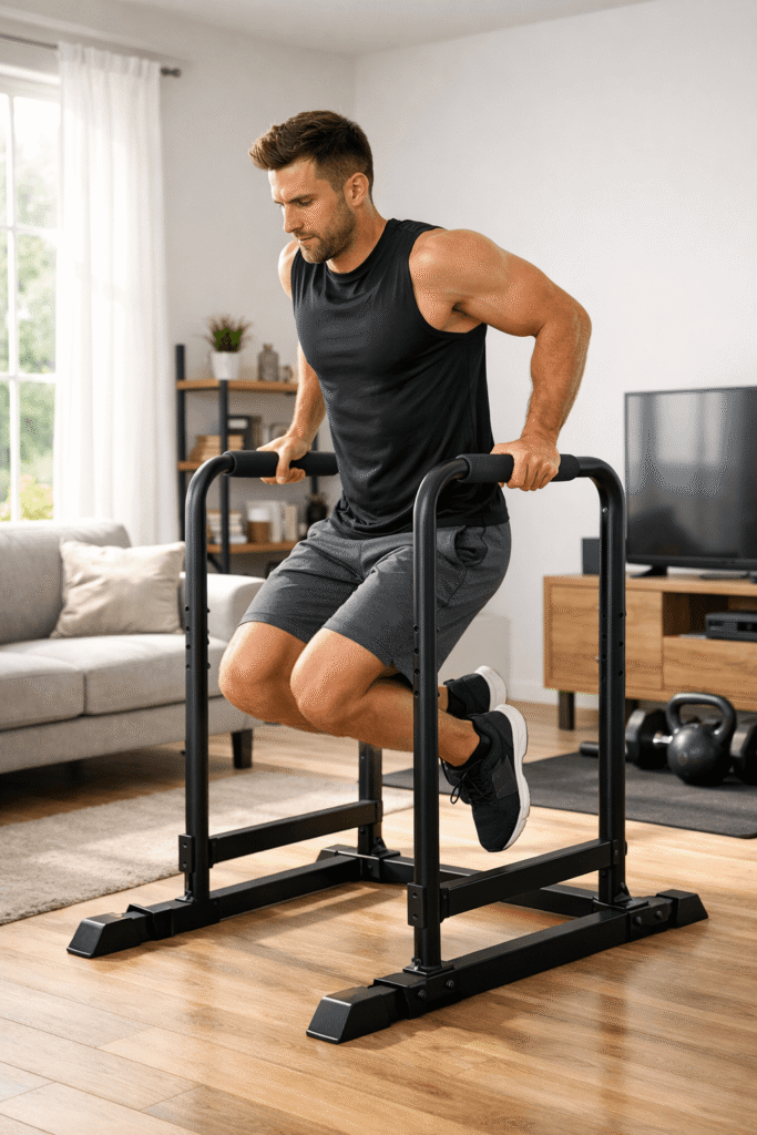 How to Do Dips Exercise at Home.