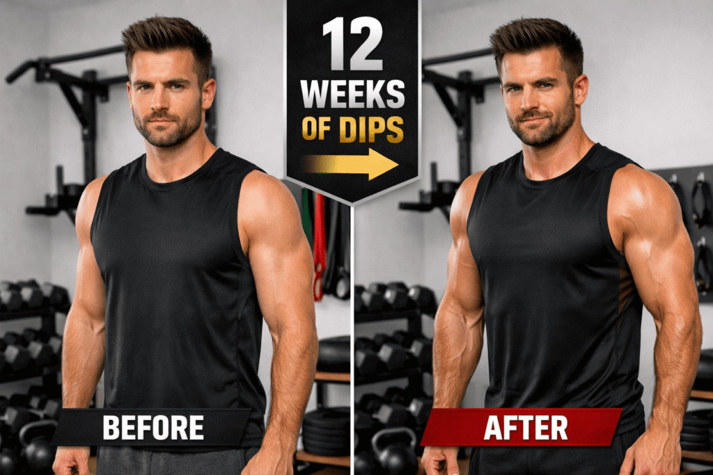 How to Do Dips Exercise at Home.