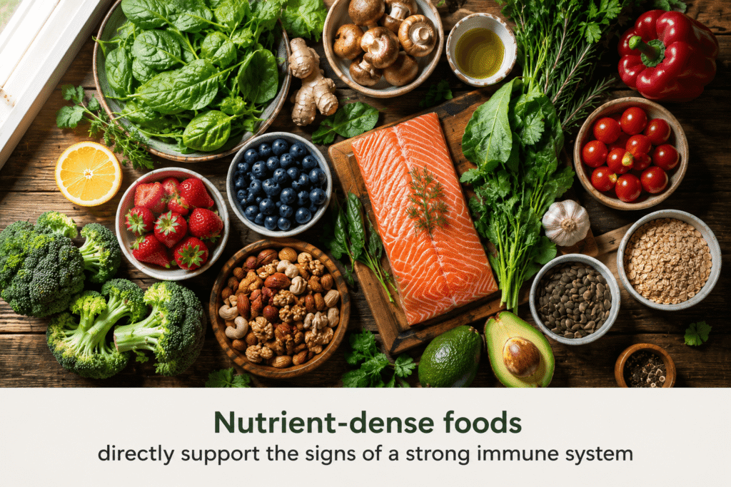 Signs of a Strong Immune System