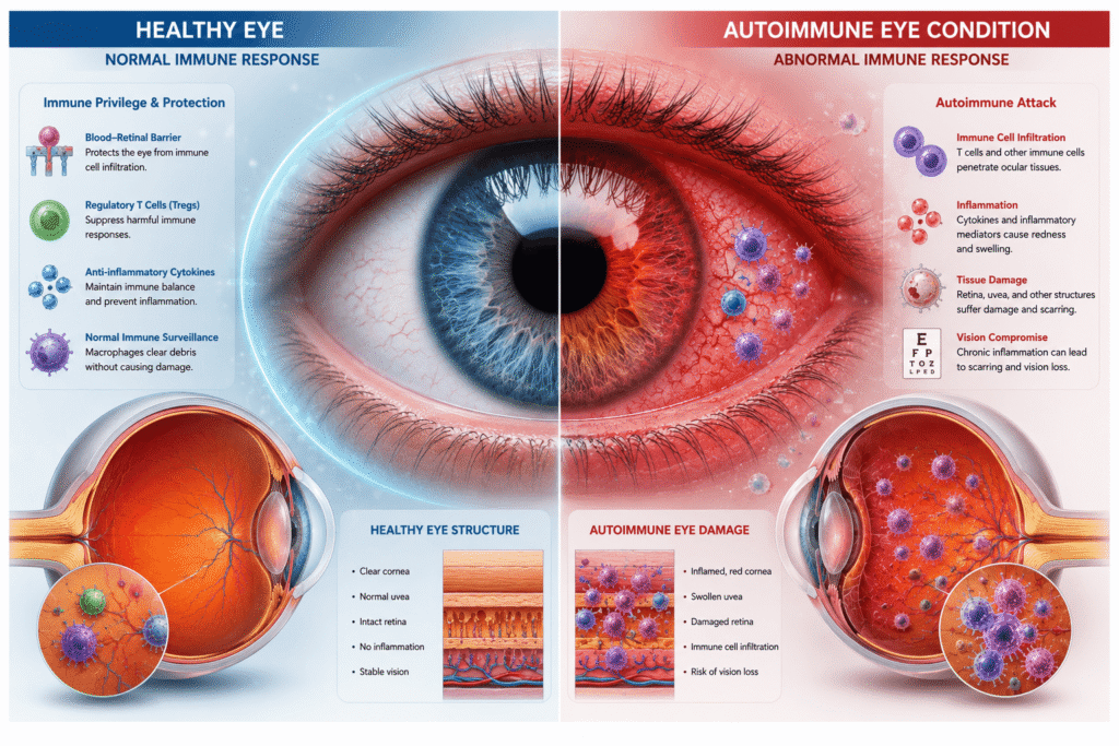 If Your Immune System Finds Your Eyes