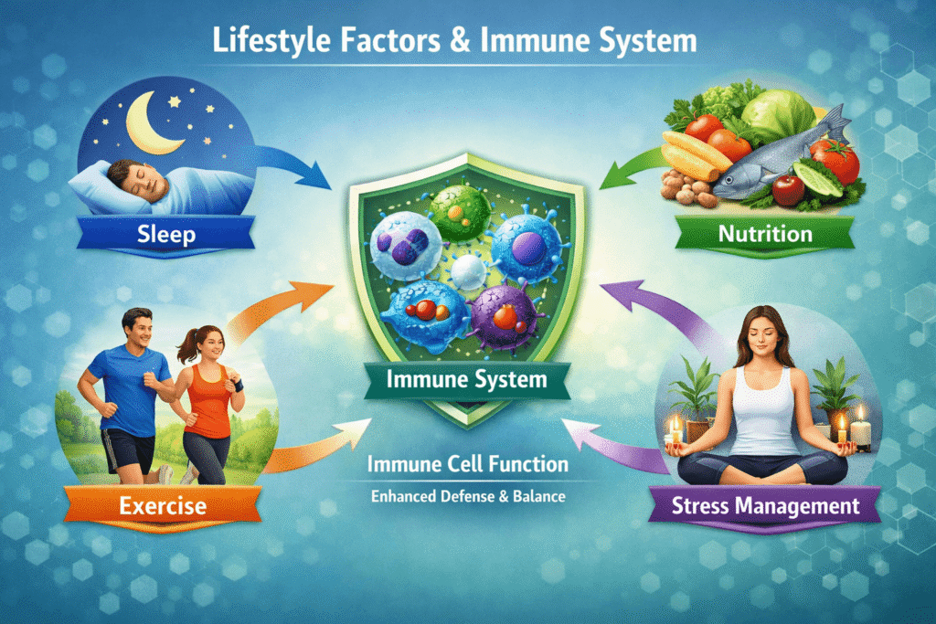 Immune System Cells Flow Chart
