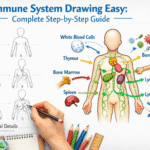 Immune System Drawing Easy