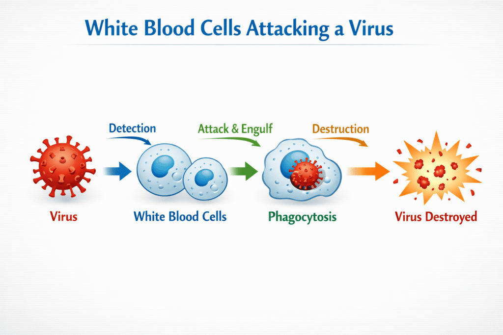 Immune System Drawing Easy