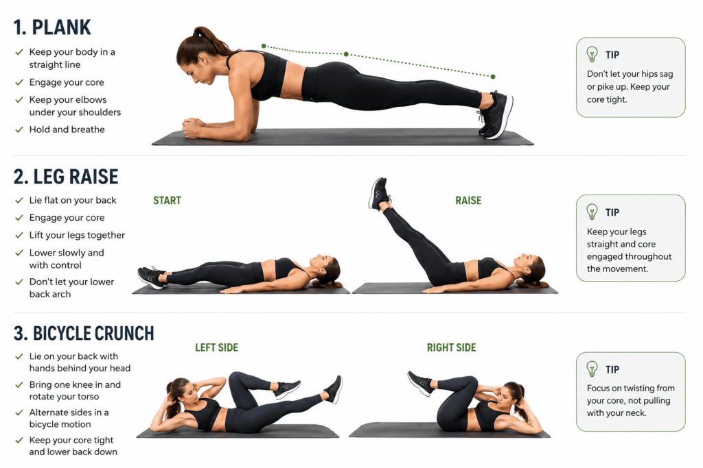 30 Day Home Abs Workout
