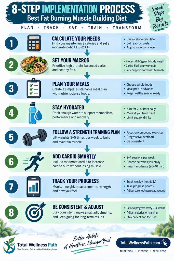 best fat burning muscle building diet
